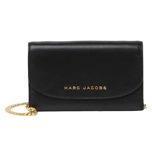 Túi Đeo Vai Nữ Marc Jacobs Black Avenue Leather Chain Màu Đen
