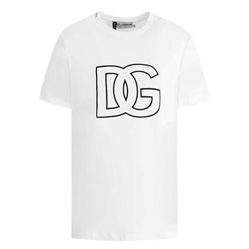 Áo Phông Nam Dolce & Gabbana D&G T-Shirt G8QO0TG7I7J1 W0800 Màu Trắng Size XS