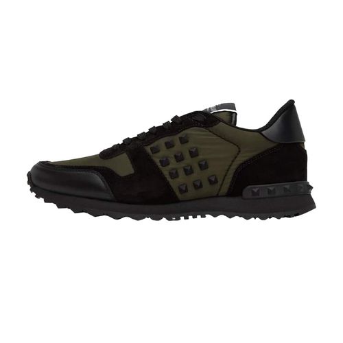 Giày Sneaker Nam Valentino VLTN10475 Màu Xanh Rêu Size 39.5