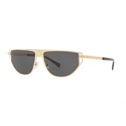 Kính Mát Nam Versace Sunglasses Luke Evans VE 2213 100287 Màu Xám Vàng