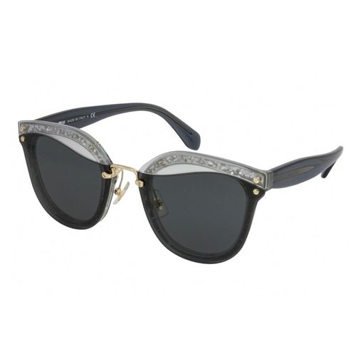 Kính Mát Nữ Miu Miu Ladies Grey Cat Eye Sunglasses 0MU 03TS UES5S0 65 Màu Xám