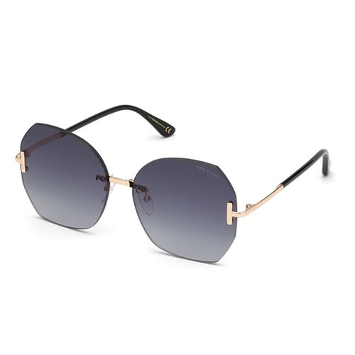 Kính Mát Nữ Tom Ford Sunglasses FT0810-K 28B Màu Xám Đậm