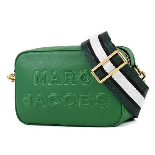 Túi Đeo Chéo Nữ Marc Jacobs Embossed Logo Crossbody Bag Màu Xanh Lá