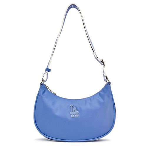 Túi Đeo Vai MLB Basic Nylon Adjustable Hobo Bag LA Dodgers 3ABQS033N-07CBL Màu Xanh Blue