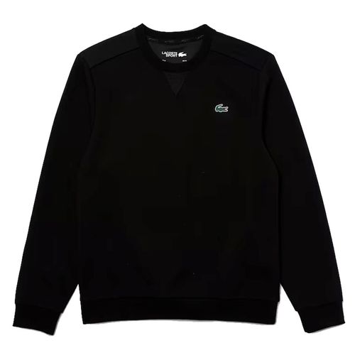 Áo Nỉ Nam Lacoste Sport Men's Sweatshirt SH9604-C31 Black Màu Đen Size 3