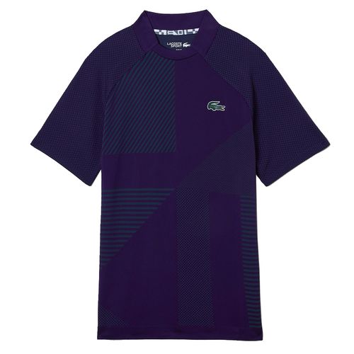 Áo Thun Nam Lacoste Sport Slim Fit Seamless Tennis T-Shirt DH9255 XD4 Màu Tím Size S