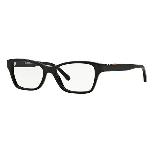 Kính Mắt Cận Burberry Black Oval Eyeglass Frames BE2144 3001 Màu Đen