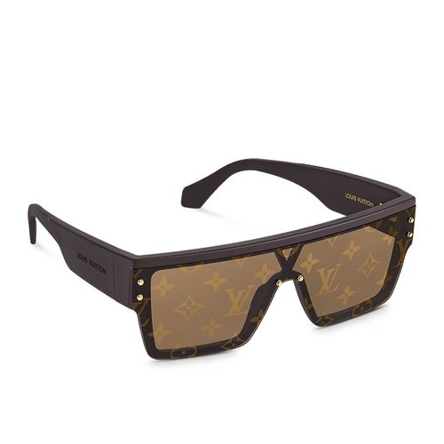 Kính Mát Nam Louis Vuitton LV Sunglasses Waimea L Monogram Z1671E Màu Nâu Vàng