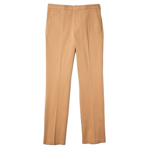 Quần Kaki Nam Lacoste Men's Slim Fit Stretch Cotton Pleated Chino Pants HH3488-02S Màu Beige Size 30