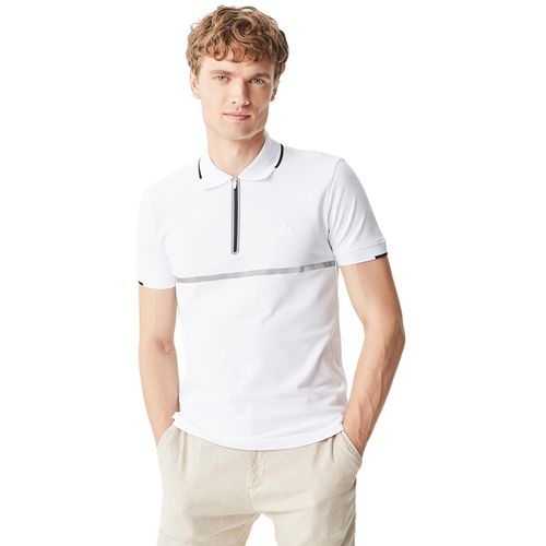Áo Polo Nam Lacoste Men's Polo Shirt PH0204 04B Màu Trắng Size 5