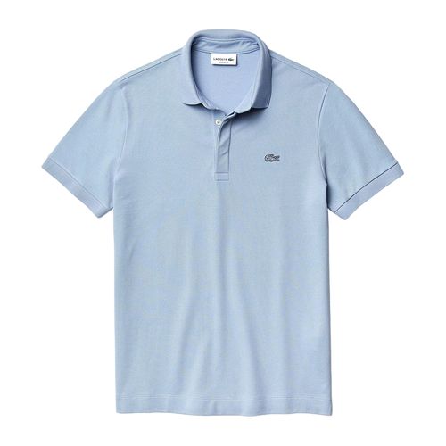 Áo Polo Nam Lacoste Paris Polo Shirt Regular Fit Stretch Cotton Piqué Z0G Màu Xanh Blue Size 3