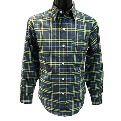 Áo Sơ Mi Nam Burberry Cotton Shirt 8001013 Màu Xanh Size M