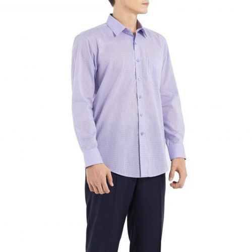 Áo Sơ Mi Nam Giovanni Regular Fit Shirt US685-VL Màu KẻTím Nhạt Size M