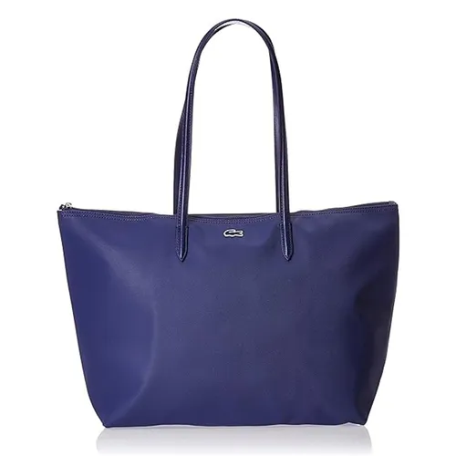 Túi Tote Nữ Lacoste Women’s Concept Zip Bag NF1888PO D55 Màu Xanh Nước Biển Đậm