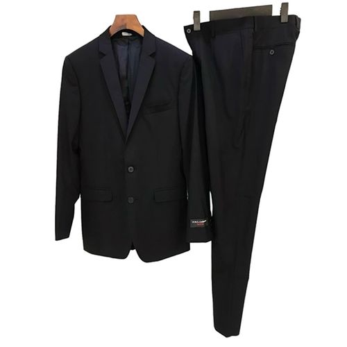 Bộ Vest Nam Dolce & Gabbana D&G Men's With Patch Suit Màu Đen Size 44