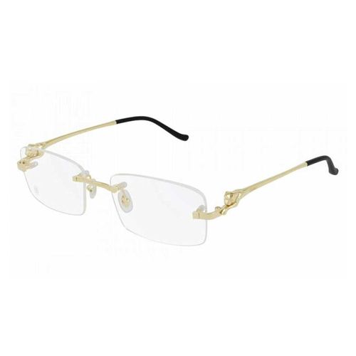Kính Mắt Cận Cartier Eyeglasses CT0281O 001 Màu Vàng