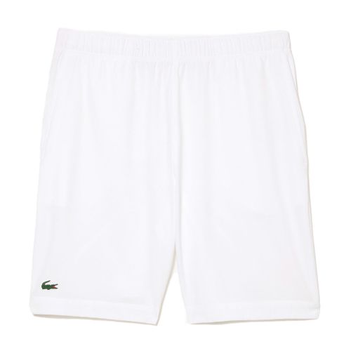 Quần Short Lacoste Men's SPORT Tennis Fleece Shorts GH696151522 -PC05 Màu Trắng Size M