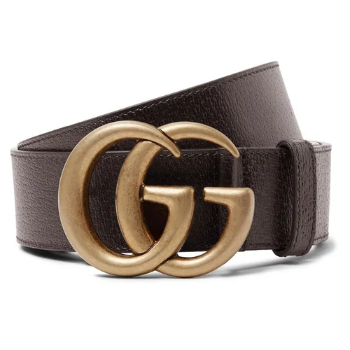 Mua Thắt Lưng Nam Gucci Grain Leather Belt 406831 Màu Nâu Size 90