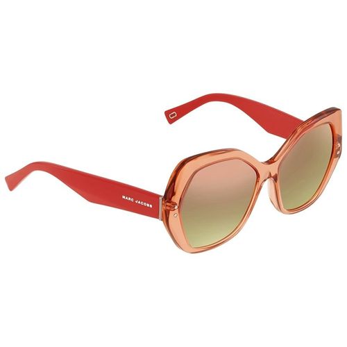 Kính Mát Marc Jacobs Red Geometric Ladies Sunglasses Marc117s026x56