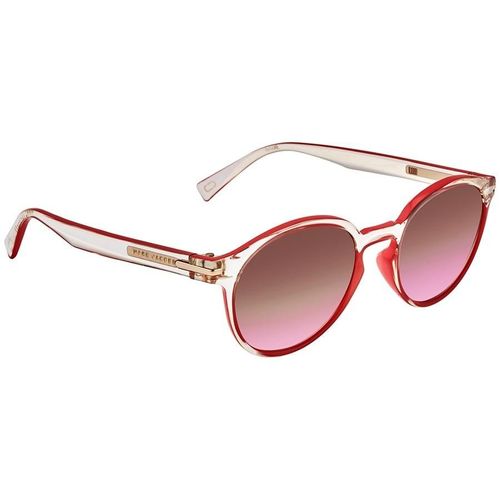 Kính Mát Marc Jacobs Brown Pink Gradient Round Unisex Sunglasses MARC224S06OC52