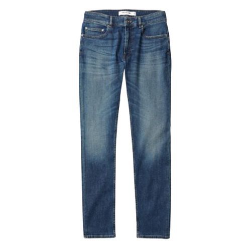 Quần Jeans Lacoste Men's Slim Fit Stretch Denim 5-Pocket Jeans Màu Xanh