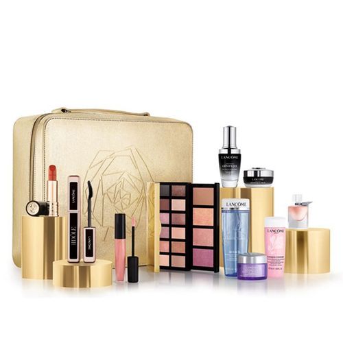 Set Trang Điểm Và Dưỡng Da Lancome 2022 Beauty Box Blockbuster Skincare Makeup 11 Món