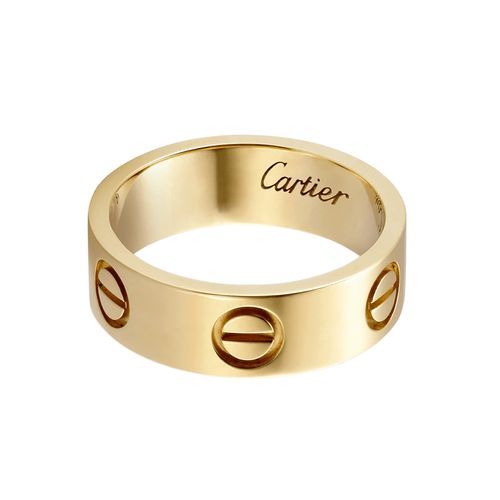 Nhẫn Nam Cartier Love Ring Không Kim Cương B4084600 Màu Vàng Gold (Chế Tác)