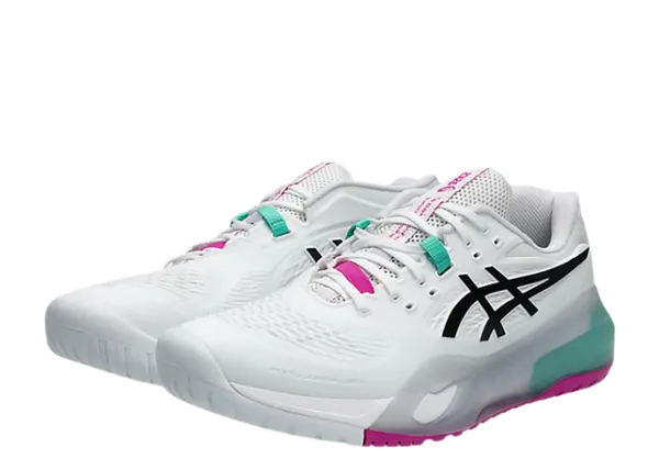 Giày Tennis/Pickleball Nam Asics Gel-Resolution X 1041A481.103 Màu Trắng Xanh Size 40
