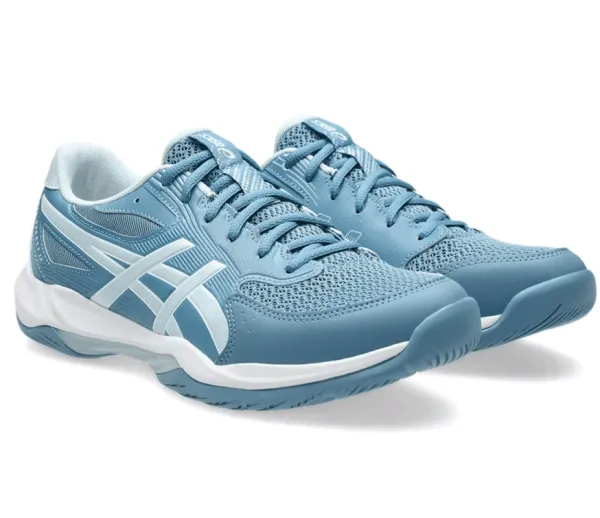 Giày Thể Thao Pickleball Nam Asics Gel-Rocket 12 1071A116.401 Màu Xanh Dương Trắng Size 40.5