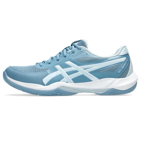 Giày Thể Thao Pickleball Nam Asics Gel-Rocket 12 1071A116.401 Màu Xanh Dương Trắng Size 40.5