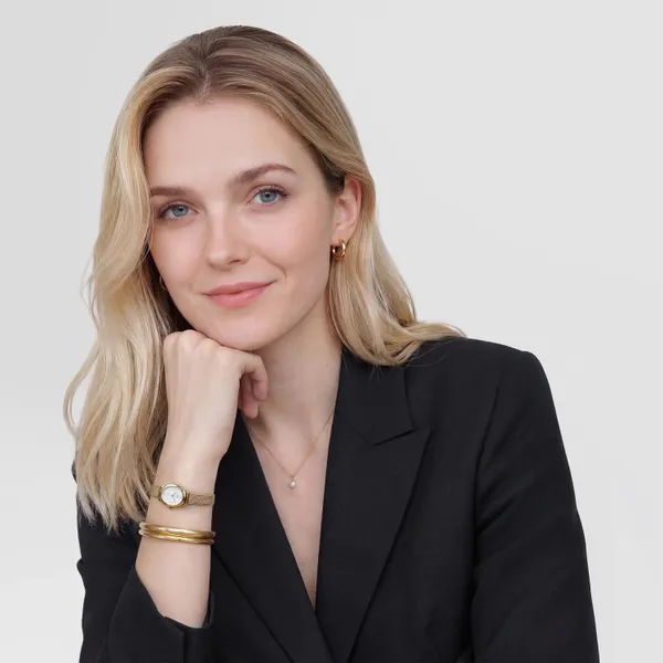 Đồng Hồ Nữ Daniel Wellington Ophelia DW00100939 Màu Vàng