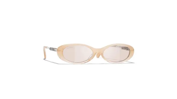 Kính Mát Chanel 0CH5565 1831S7 Màu Bạc Hồng