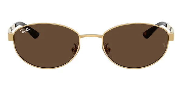 Kính Mát Unisex Rayban 0RB3774D 001/73 Màu Vàng Nâu