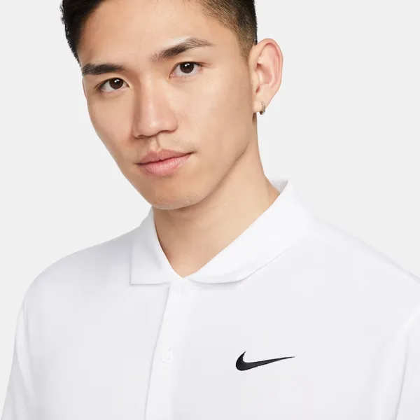Áo Polo Nam Nike Court Dri-FIT DH0858-100 Màu Trắng Size M