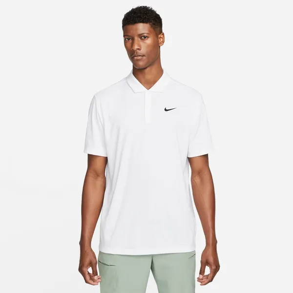 Áo Polo Nam Nike Court Dri-FIT DH0858-100 Màu Trắng Size M