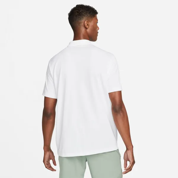 Áo Polo Nam Nike Court Dri-FIT DH0858-100 Màu Trắng Size M