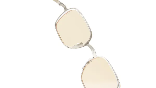 Kính Mắt Unisex Kuboraum H22 SO Màu Cam Nhạt