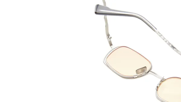 Kính Mắt Unisex Kuboraum H22 SO Màu Cam Nhạt