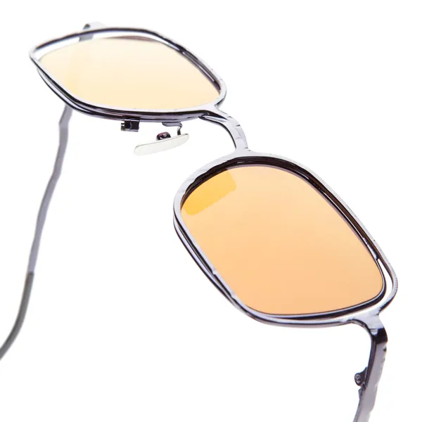Kính Mắt Unisex Kuboraum H22 BL Blue Grey Flash Gold Màu Xám Bạc