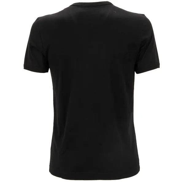 Áo Phông Nam Dolce & Gabbana D&G Logo Vương Miện G8KBAZ G7TWK Màu Đen Size 44