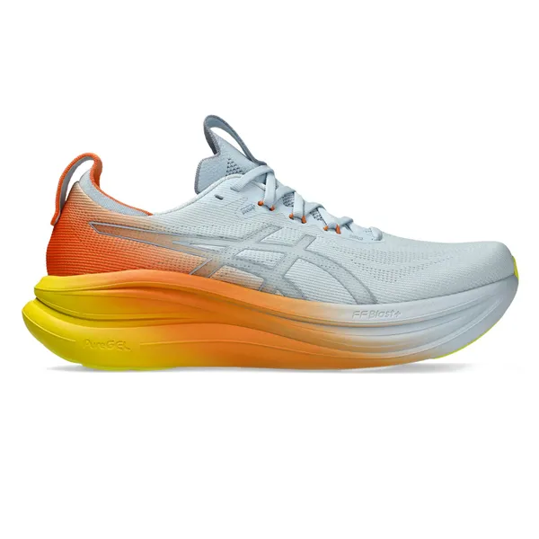 Giày Chạy Bộ Nam Asics Nimbus 28 1011C221.400 Màu Cam Xám Size 42.5