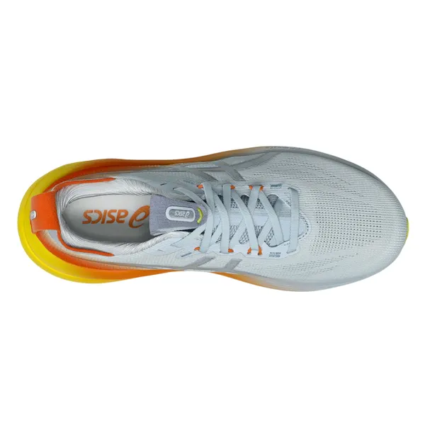 Giày Chạy Bộ Nam Asics Nimbus 28 1011C221.400 Màu Cam Xám Size 42.5