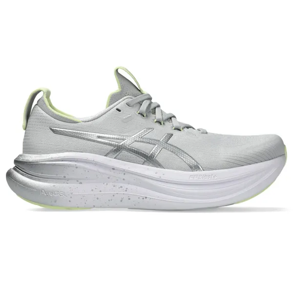 Giày Chạy Bộ Nữ Asics Gel-Nimbus 28 1012C068.020 Màu Xám-Xanh Size 8