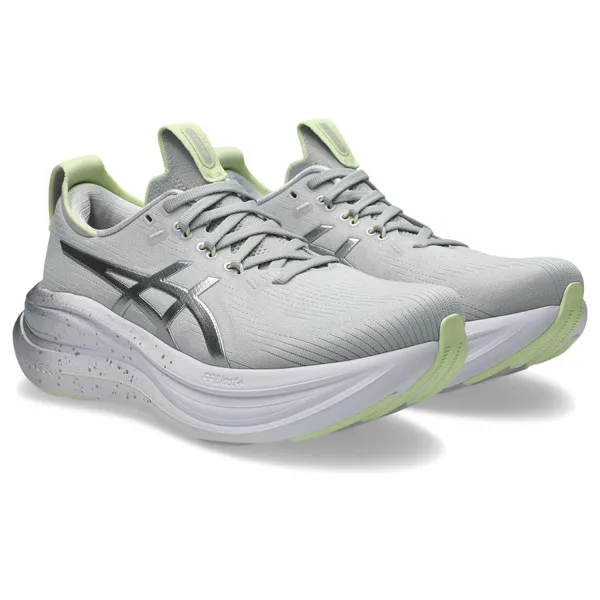 Giày Chạy Bộ Nữ Asics Gel-Nimbus 28 1012C068.020 Màu Xám-Xanh Size 8