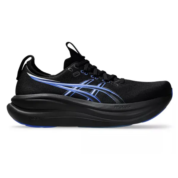 Giày Chạy Bộ Nam Asics Gel-Nimbus 28 1011C127.004 Màu Đen Phối Xanh Size 8