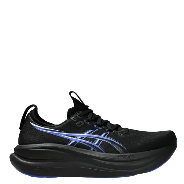 Giày Chạy Bộ Nam Asics Gel-Nimbus 28 1011C127.004 Màu Đen Phối Xanh Size 8