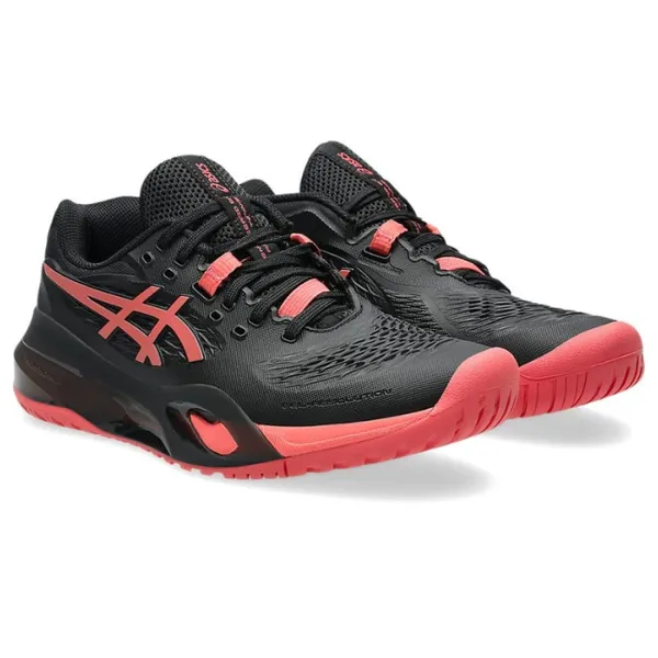 Giày Tennis/Pickleball Nữ Asics Gel-Resolution X 1042A279.001 Màu Đen Hồng Size 38