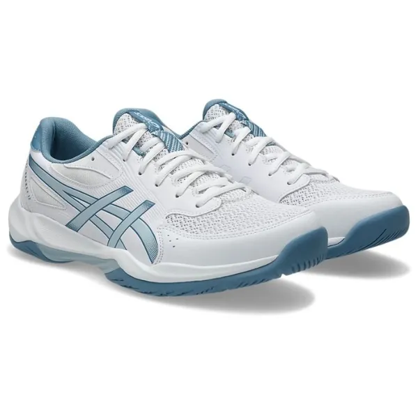 Giày Thể Thao Nam Asics Gel-Rocket 12 1071A116.103 Màu Trắng Xám Size 41.5