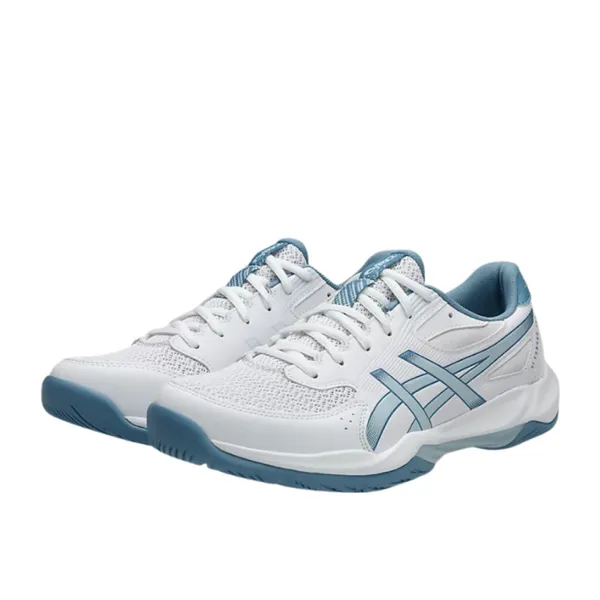 Giày Thể Thao Nam Asics Gel-Rocket 12 1071A116.103 Màu Trắng Xám Size 41.5