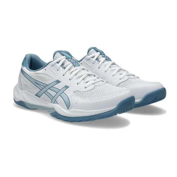 Giày Thể Thao Nam Asics Gel-Rocket 12 1071A116.103 Màu Trắng Xám Size 41.5